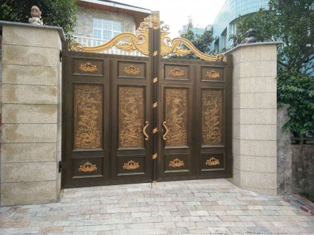 庭院鋁藝大門制作工藝要點