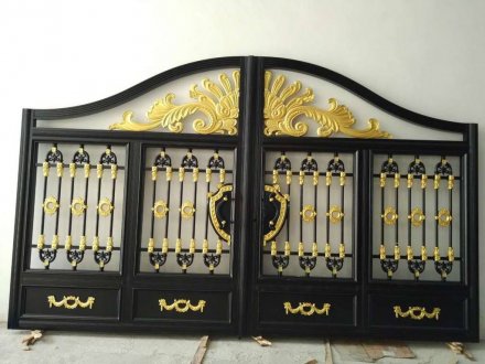 別墅鋁藝大門成為庭院大門的首選